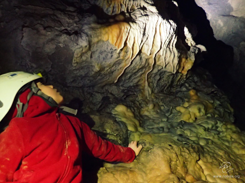 Grotta del Re Tiberio - visita speleologica