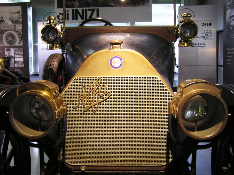 al Museo storico dell'Alfa Romeo