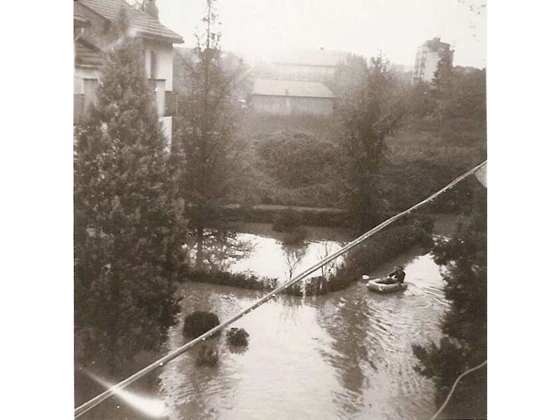 Saronno alluvione 1976