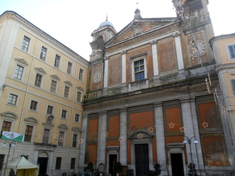 (32780)Palace of Seminario at Subiaco