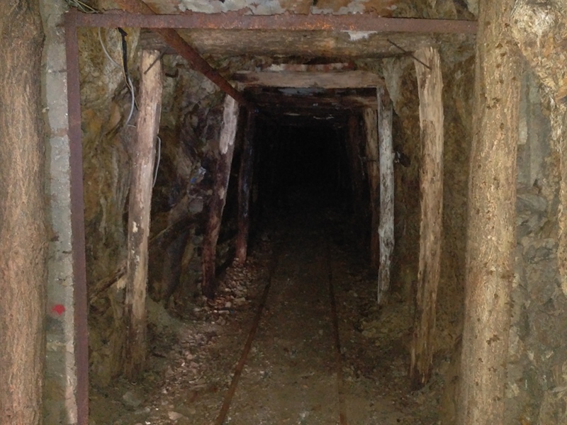 Miniera Marigole: estrazione Barite