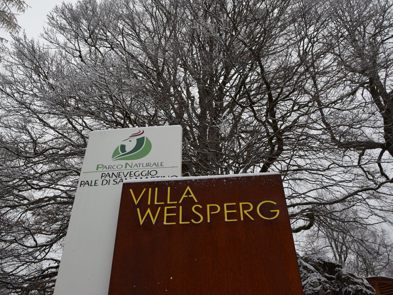 Villa Welsperg in inverno