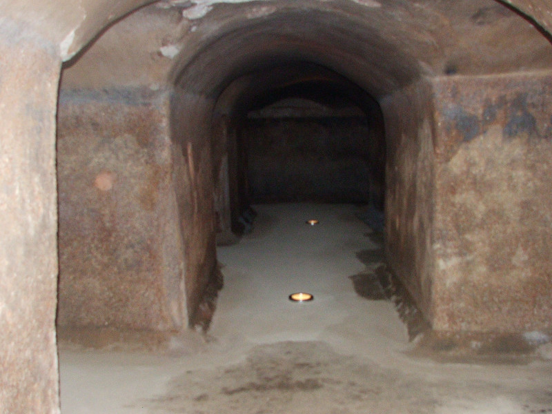 Interior of the Villa Stefania Cistern