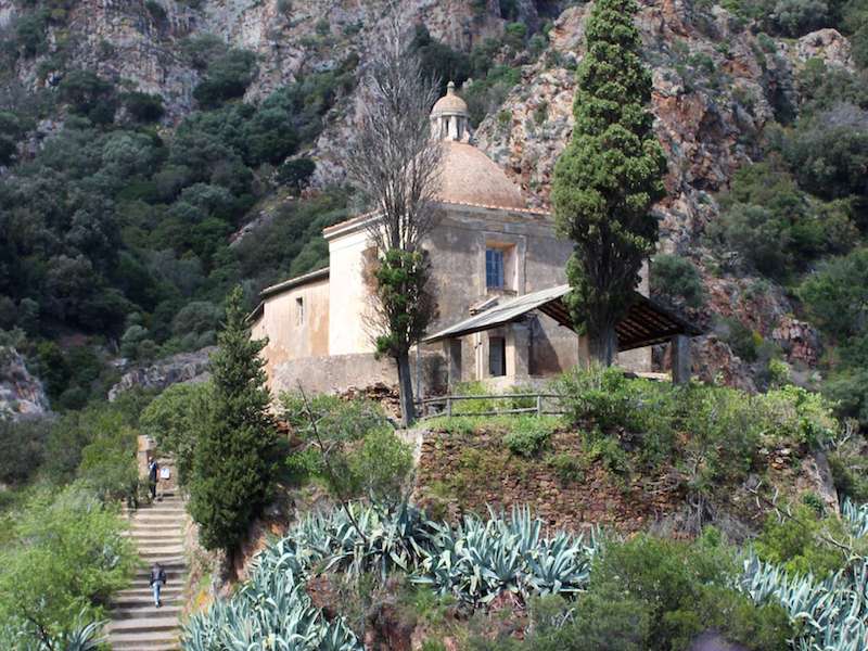 Trail of Monserrato Sanctuary