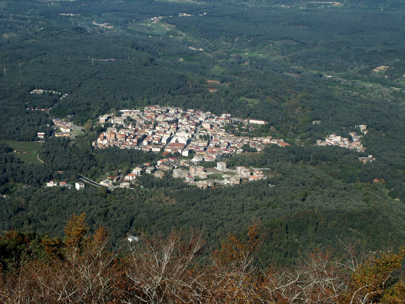 Molochio, panorama da Belvedere Catorella