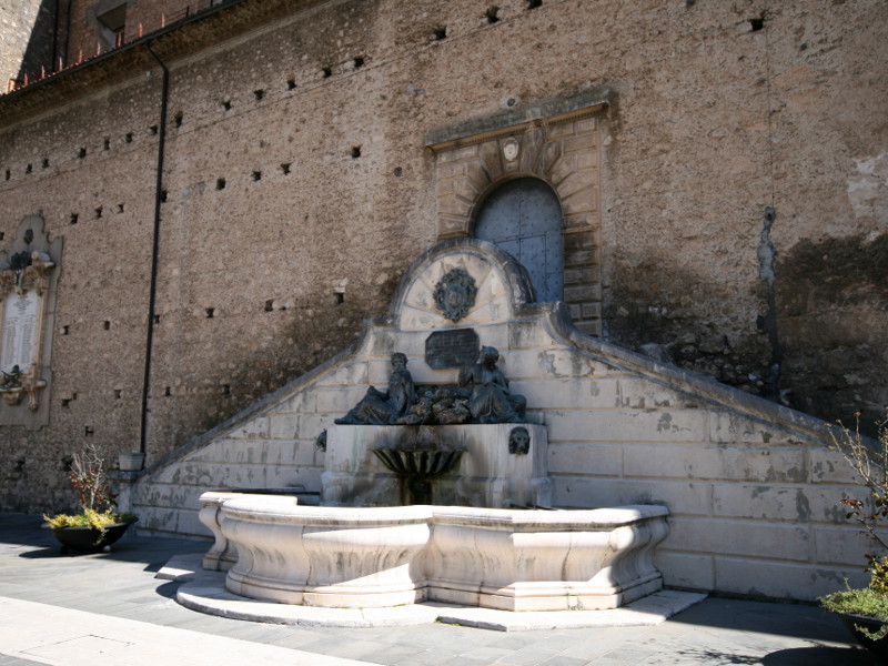 Fountain in Umberto I Square