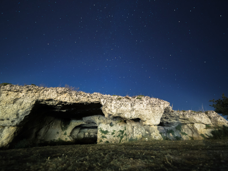 Cavern under the stars
