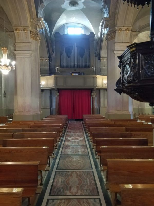 Interno della Parrocchiale di San Germano a Palazzolo Vercellese