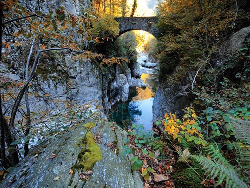 Ponte Velina in autunno