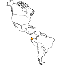 Mappa Ecuador
