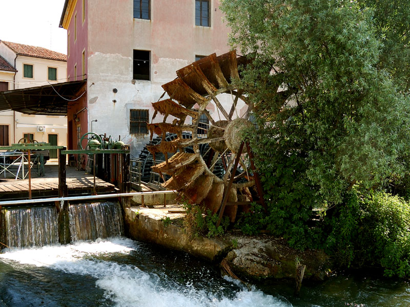 Rad der ehemaligen Mühle Rachello
