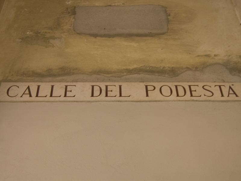 Calle del Podesta - Treviso