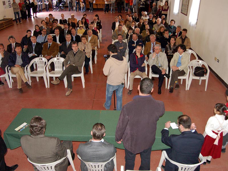 Inauguration of the itinerary 'Da Rosta a Rosta' - 6th April 2008 - Presentation of the project