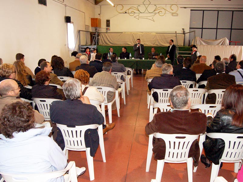 Inauguration of the itinerary 'Da Rosta a Rosta' - 6th April 2008 - Presentation of the project