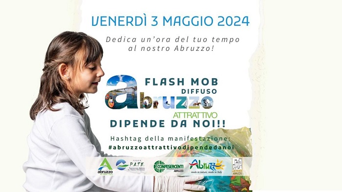 ABRUZZO ATTRATTIVO DIPENDE DA NOI! Flash mob diffuso in tutto l'Abruzzo