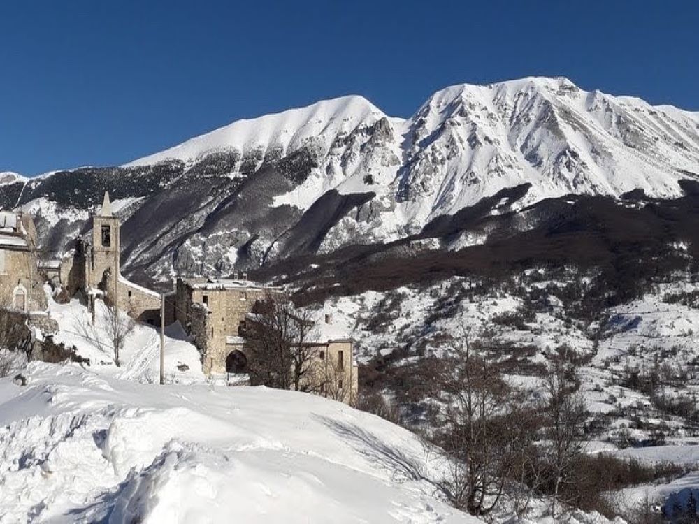 Schneeschuhwanderungen in Roccacaramanico