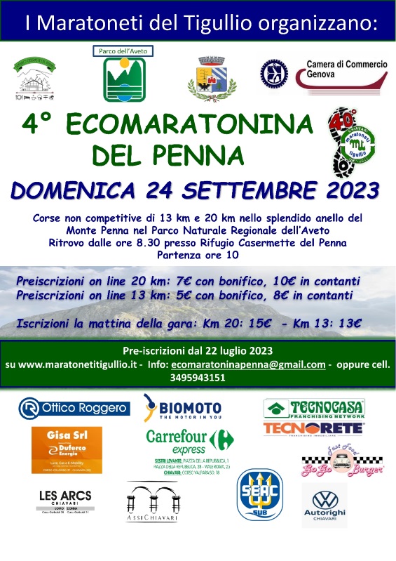 4^ Ecomaratonina 'Foresta del Penna'