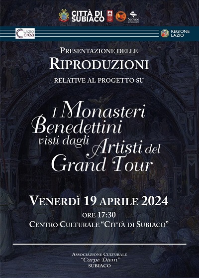 I Monasteri Benedettini visti dagli Artisti del Grand Tour