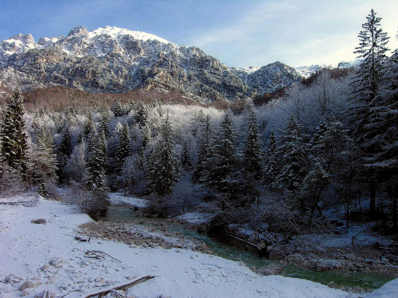 L'incanto della Val Alba d'inverno