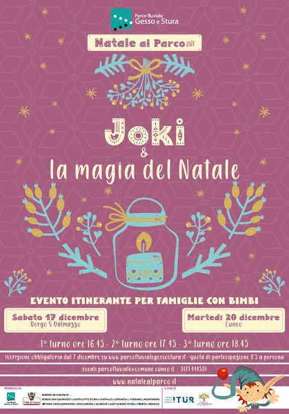 Il Natale al Parco di Joki fa tappa a Cuneo e Borgo San Dalmazzo