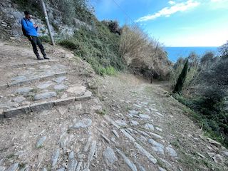 Wanderweg Nr. 509 Monterosso-Soviore: Aktualisierung -  außerordentliche Maßnahmen