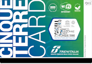Adaptation des tarifs des cartes des services Cinque Terre Card MS Treno
