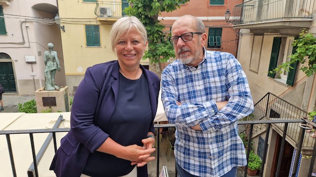 Donatella Bianchi e Dario Vergassola
