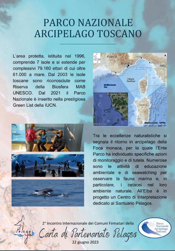 Parco Nazionale Arcipelago Toscano partecipa al II Incontro Internazionale dei Comuni firmatari della Carta di Partenariato Pela