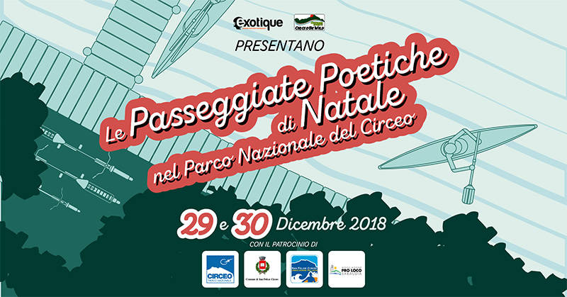 Passeggiate poetiche di Natale al Parco del Circeo