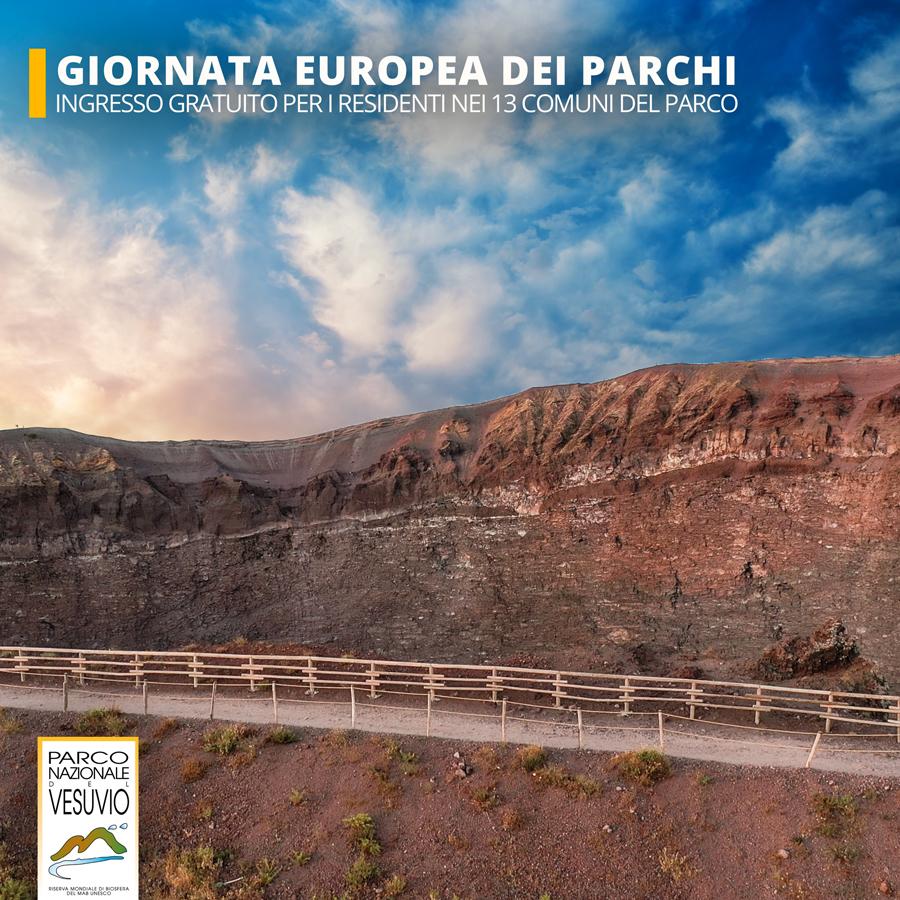 24 Maggio 2021: giornata Europea dei Parchi il Parco Nazionale del Vesuvio lancia la nuova App  per la fruizione turistica dell'area protetta.