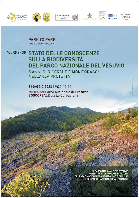 Un workshop sulla Biodiversità del Parco Nazionale del Vesuvio: 5 anni di ricerche e monitoraggi nell'area protetta
