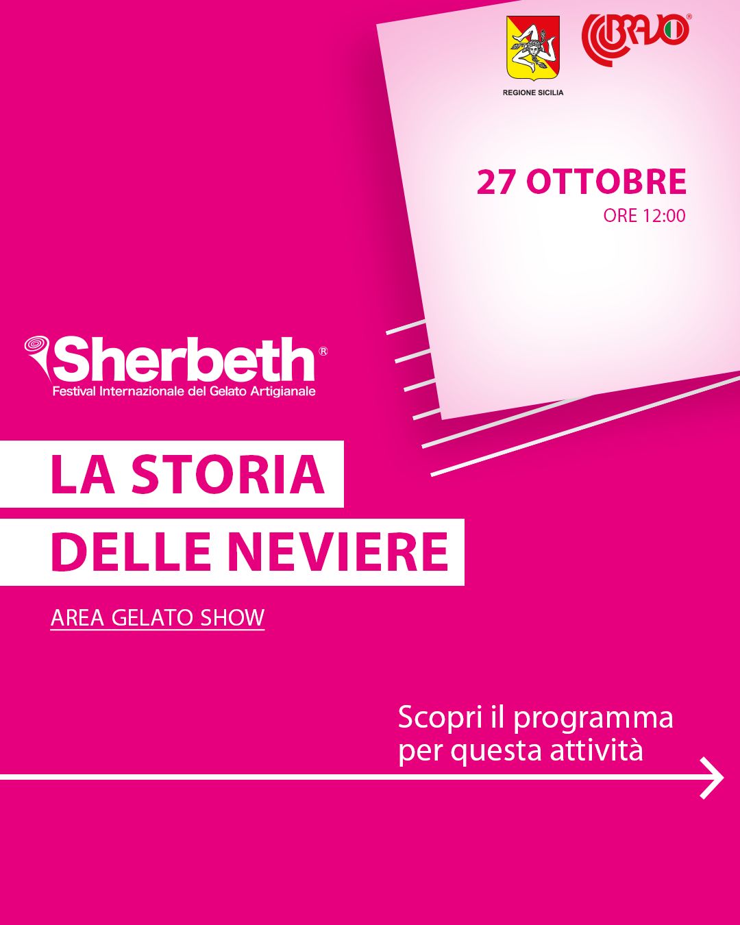 SHERBETH  Festival Internazionale del Gelato Artigianale - Palermo.