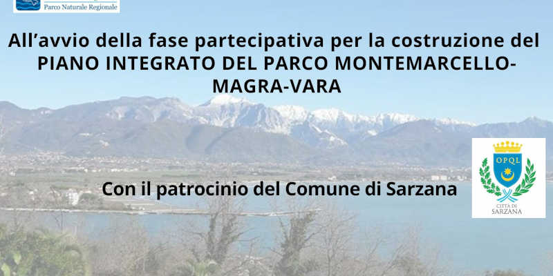 Avvio fase partecipativa del Piano Integrato del Parco Montemarcello-Magra-Vara