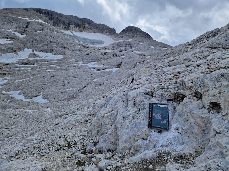 'Sentiero glaciologico della Fradusta': posizionati i cartelli illustrativi