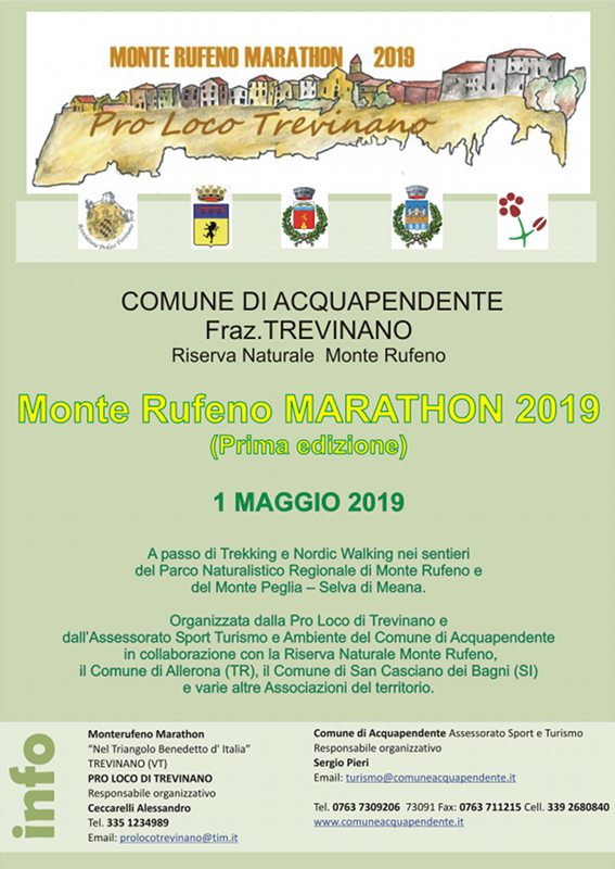 Monte Rufeno Marathon 2019