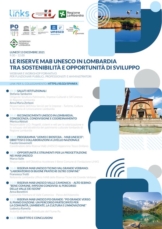 Le Riserve MAB UNESCO in Lombardia tra sostenibilità e opportunità di sviluppo