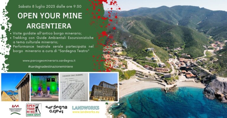 OPEN YOUR MINE | Miniere Aperte Argentiera, 8 luglio 2023