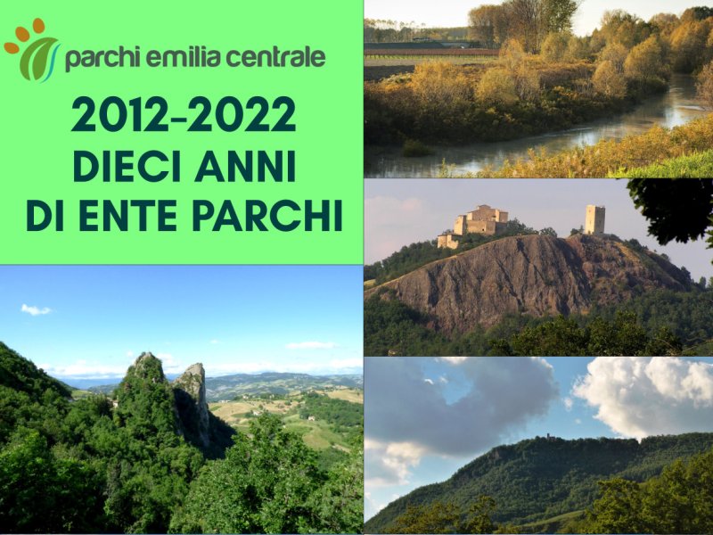 2012-2022 DIECI ANNI DI ENTE PARCHI - 'Un bilancio per la natura e il territorio'