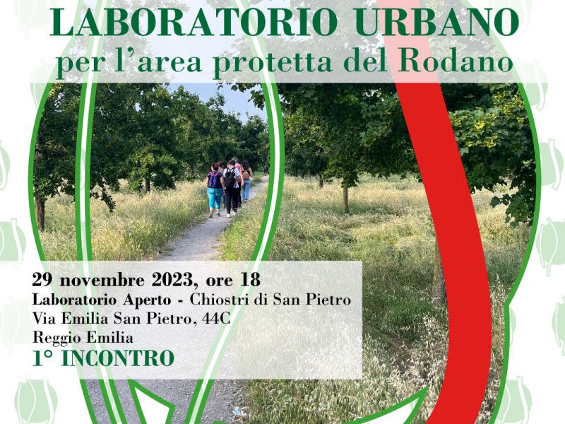 Laboratorio urbano 29/11/2023 a Reggio Emilia