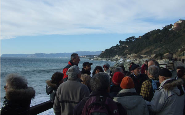 Guided visit along the coastal area of Beigua Geopark
