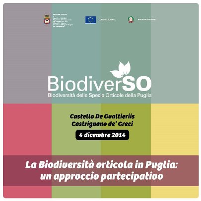 La Biodiversità orticola in Puglia: un approccio partecipativo