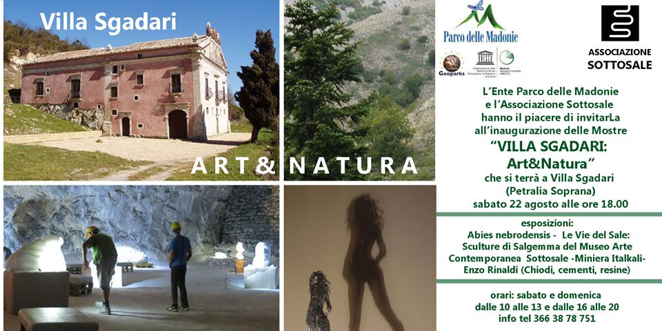 Art&Natura Abies Nebrodensis e le Vie del Sale un viaggio meraviglioso sopra e sotto terra la Mostra