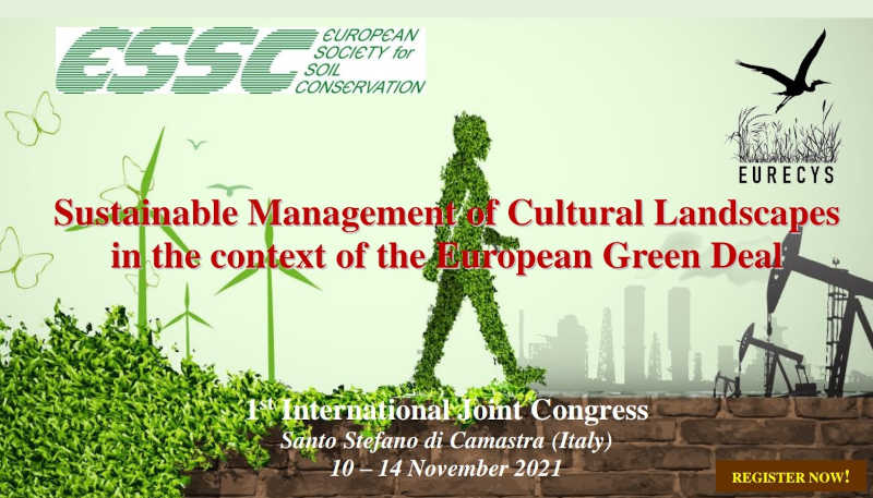 1 ° Congresso Internazionale Congiunto sulla Gestione Sostenibile dei Paesaggi Culturali nel contesto del Green Deal europeo