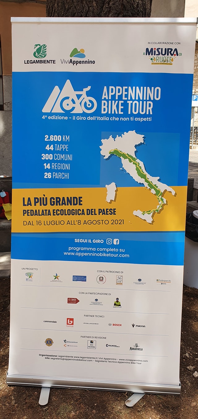 300 COMUNI, 14 REGIONI, 26 PARCHI D'ITALIA-APPENNINO BIKE TOUR
