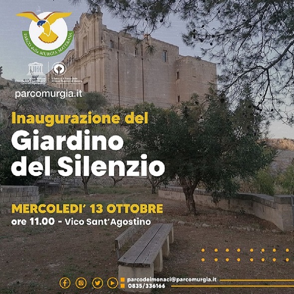 Inaugurazione del 'Giardino del Silenzio' - Mercoledì 13 ottobre 2021