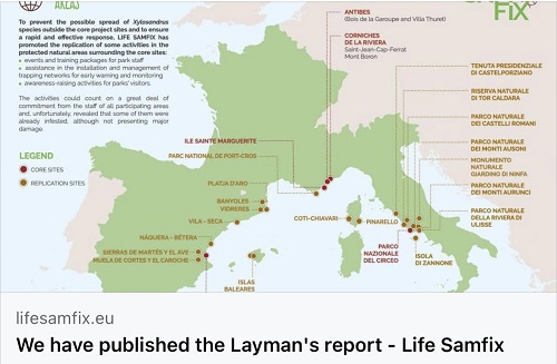 Life Samfix, gli obiettivi e i risultati raggiunti del progetto pubblicati nel Layman's report
