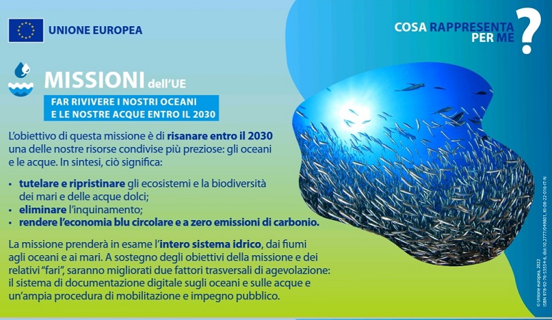 EU MISSION 'RESTORE OUR OCEAN AND WATERS”