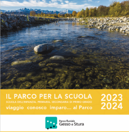 Il Parco Fluviale Gesso e Stura presenta il nuovo catalogo di attività didattiche per l'anno scolastico 2023/24