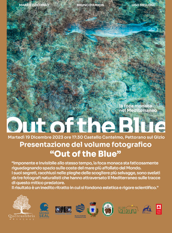 Presentazione del volume fotografico 'Out of the Blue'