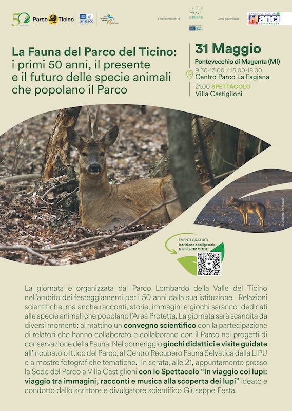 La Fauna del Parco del Ticino: i primi 50 anni, il presente e il futuro delle specie animali che popolano il Parco
